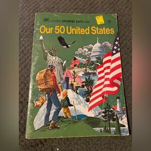 VTG Our 50 United States Book